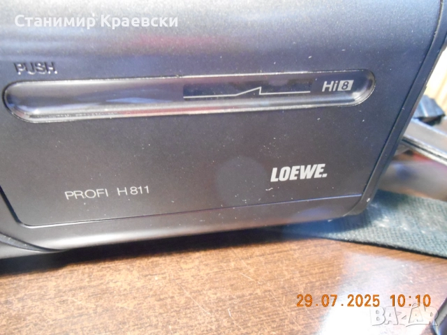 Loewe Profi 811  video H8 camcorder vintage  1988, снимка 9 - Камери - 51576382