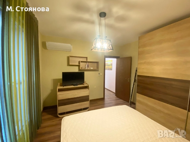 Двустаен в ж.к.Чайка, лукс обзаведен, зад бл.68 с интернет и кабелна, снимка 7 - Апартаменти - 52930151