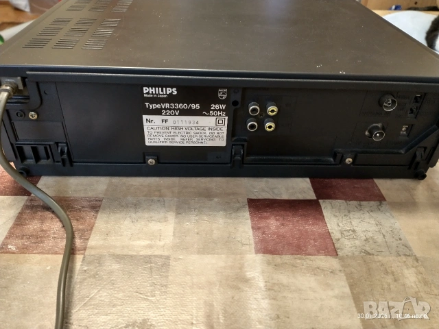 Видеорекордер Philips Type VR3360/95, , снимка 3 - Други - 53285940