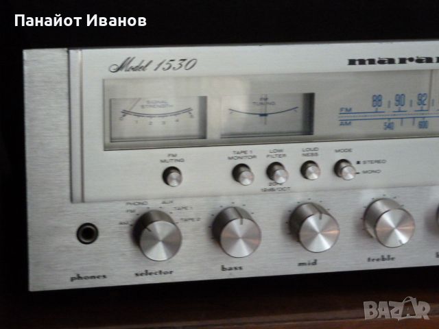 Ресийвър Marantz model 1530, снимка 4 - Ресийвъри, усилватели, смесителни пултове - 45623255