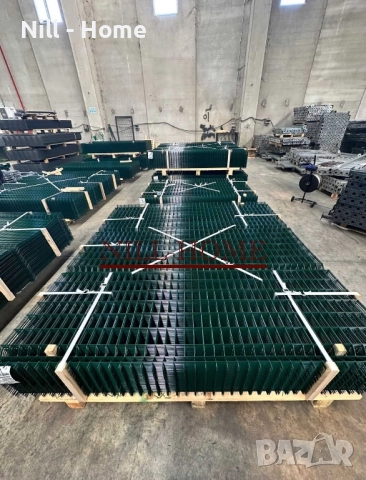 Поцинкована мрежа с декорация ( ИЗКУСТВЕНА ТРЕВА ) 4 мм. Тел / 40 мм. Око, снимка 16 - Огради и мрежи - 52303688