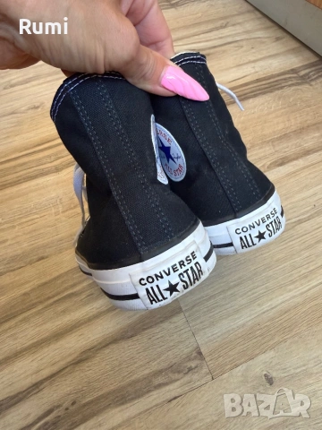 Оригинални високи черни кецове Converse ! 38 н, снимка 8 - Кецове - 48489624