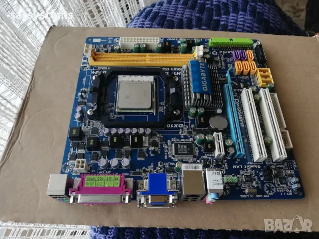 Дънна платка Gigabyte GA-M85M-US2H Socket AM2+, снимка 2 - Дънни платки - 48105263