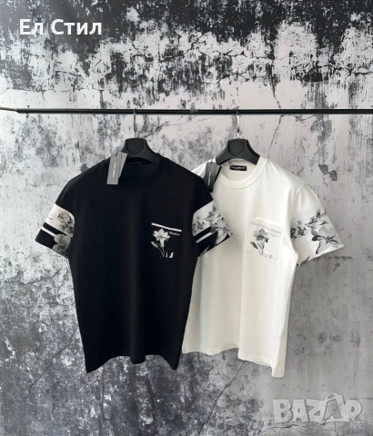 ✨🔥🔥🔥 👍 ✨𝗣𝗿𝗶𝗰e :18€ НА ЕДРО ✨𝗦ı𝘇𝗲: S M L XL XXL 📌5 бр, снимка 5 - Тениски - 53740606