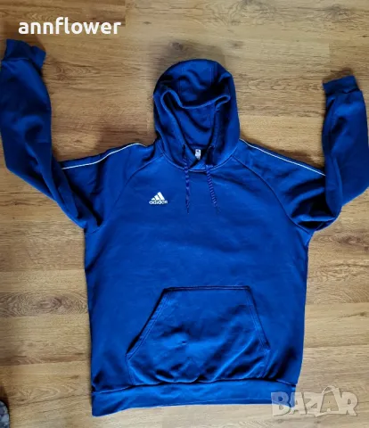 Суичер Adidas ватиран XXL, снимка 4 - Спортни дрехи, екипи - 48652554