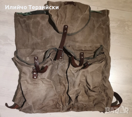 Ретро раница -Бризент