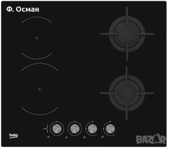 Комбиниран Плот за вграждане BEKO HILM 64222 S / ГАЗ