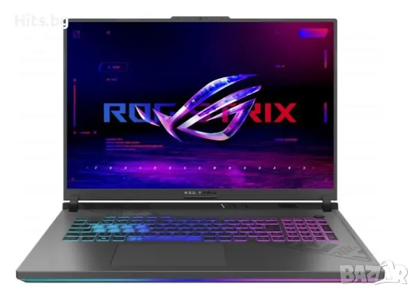 Лаптопи, таблети и аксесоари - ЛАПТОПИ - ЛАПТОП ASUS ROG G18 G814JI-N5095W, 18", снимка 2 - Лаптопи за дома - 46880807