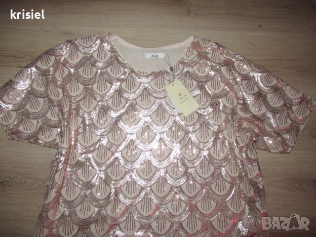 ОФИЦИАЛНА ПРАЗНИЧНА РОКЛЯ--4XL-5XL номер, снимка 4 - Рокли - 52646646