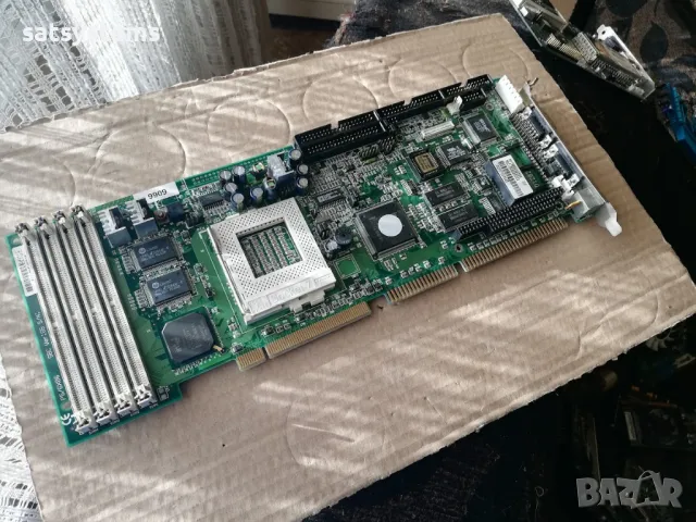 Pentium/6X86 SBC Ver.G5 ISA Single Board Computer CPU+FAN+RAM, снимка 4 - Дънни платки - 47461656