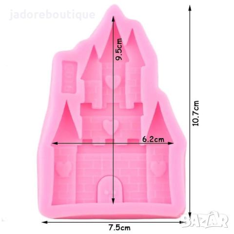 Силиконов молд Голям замък, снимка 2 - Форми - 45871482