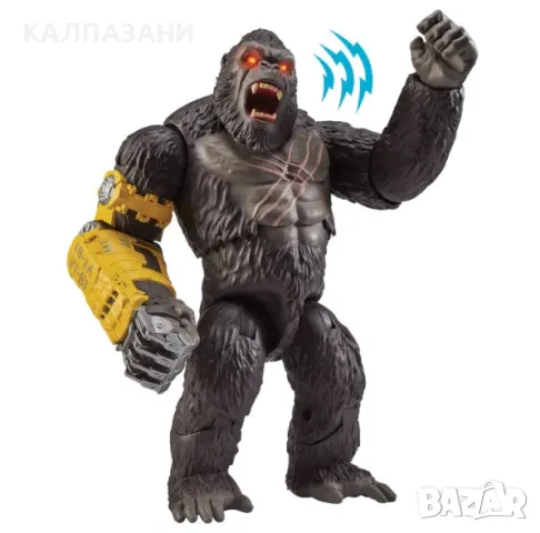 MONSTERVERSE GODZILLA x KONG Кинг Конг с Мега ръкавица и функция юмрук 35580XEU-01/35585 , снимка 4 - Фигурки - 46993417