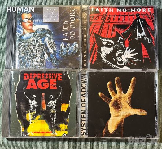 Faith No More,Depressive Age,SOAD, снимка 1 - CD дискове - 46448934