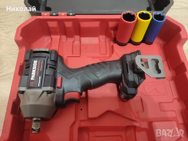 Ударен гайковерт Parkside PPDSSA 20-Li A1, снимка 2 - Други инструменти - 54073455