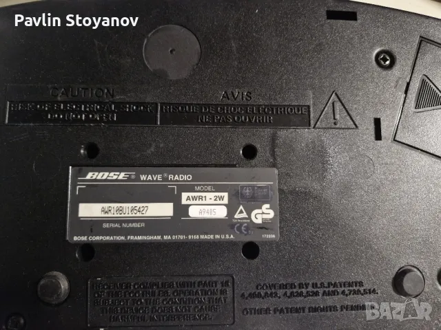 Радио  Радиочасовник Bose, снимка 4 - Радиокасетофони, транзистори - 50274937