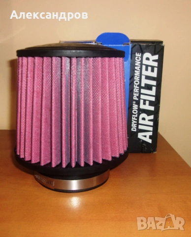 Спортен филтър AEM Dryflow - USA, отвор 90мм, нов, промо цена!, снимка 3 - Части - 53153383