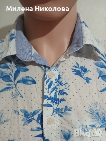 Мъжка риза S/M , снимка 2 - Ризи - 52071296