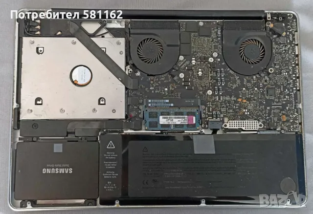 Macbook Pro 15", 2011 Late - цял или на части, снимка 7 - Части за лаптопи - 48219479