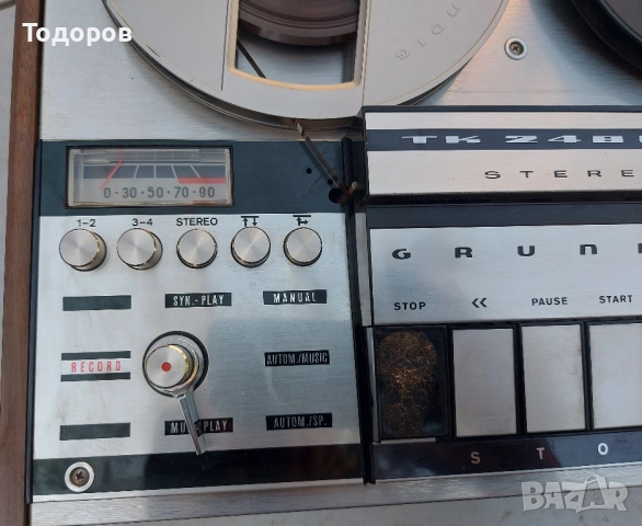 Grundig TK248 HiFi Reel to Reel Tape Recorder , снимка 2 - Декове - 51769290
