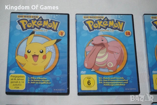 Колекционерски Pokemon Филми/ Pokemon Movies/НЕМСКО И АНГЛИЙСКО ОЗВУЧЕНИЕ, снимка 2 - Колекции - 44259568