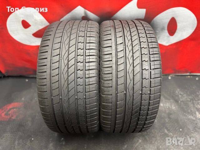 295 35 21, Летни гуми, Continental CrossContact, 2 броя, снимка 3 - Гуми и джанти - 53618607