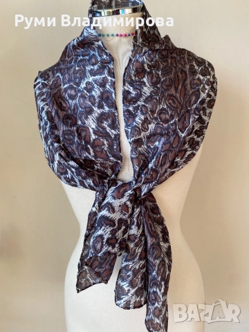 Леопардов шал/ различни видове, снимка 3 - Шалове - 45567433
