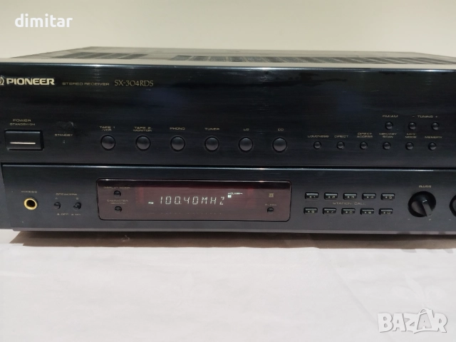 Усилвател PIONEER SX - 304RDS - 290 W, снимка 2 - Ресийвъри, усилватели, смесителни пултове - 52799766