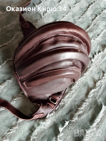 Кожено парашутистко боне Тройка кебапчета, снимка 7 - Шапки - 54230152