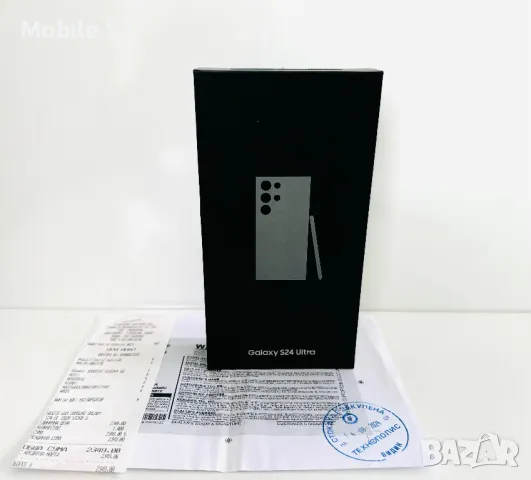 НОВ! Samsung Galaxy S24 Ultra 5G 512GB 12GB Ram Gray 2г.Гаранция!, снимка 2 - Samsung - 46943043