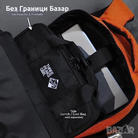 Нова Водоустойчива раница 20L с джоб за лаптоп до 16 инча за спорт ежедневие, снимка 8 - Раници - 51508288