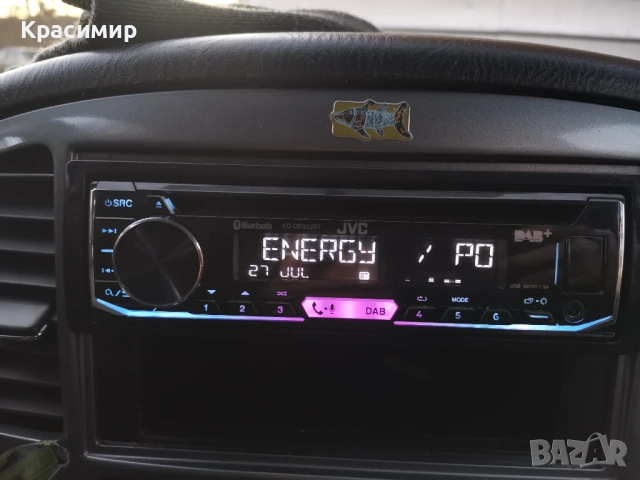 CD плеър за кола JVC KD-DB902BT, снимка 5 - Аксесоари и консумативи - 53866157