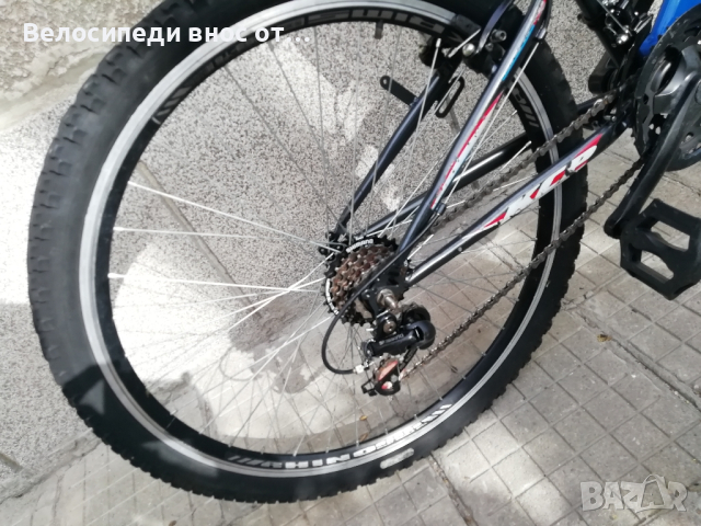 велосипед колело 26 цола 18 скорости два амортисьора аиро капли внос от Англия , снимка 9 - Велосипеди - 45062223