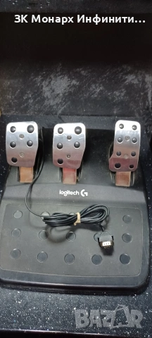 Волан и педали Logitech G920 , снимка 10 - Друга електроника - 54210634