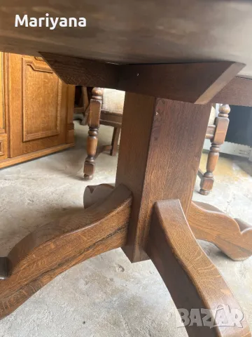 Холна маса - масивно дърво, снимка 4 - Маси - 50005149