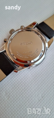 Seiko Chronograph Alram 100m SNAC09P1, снимка 5 - Мъжки - 53924462