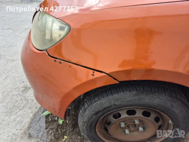 Продавам Мазда 2, категория хечбек, октомври 2003, цвят оранжев, снимка 8 - Автомобили и джипове - 50930283
