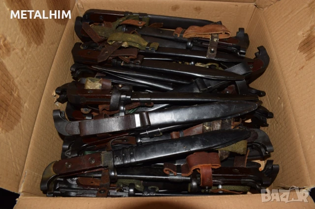 БНА щик АК-47 Калашников нож оригинален байонет ЗИП състояние, снимка 4 - Оборудване и аксесоари за оръжия - 51026861