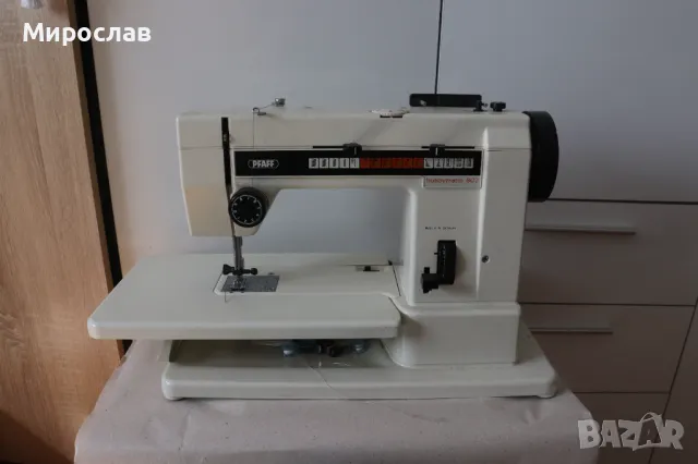 PFAFF HOBBYMATIC 807  УПОТРЕБЯВАНА ШЕВНА МАШИНА , снимка 3 - Шевни машини - 49596704