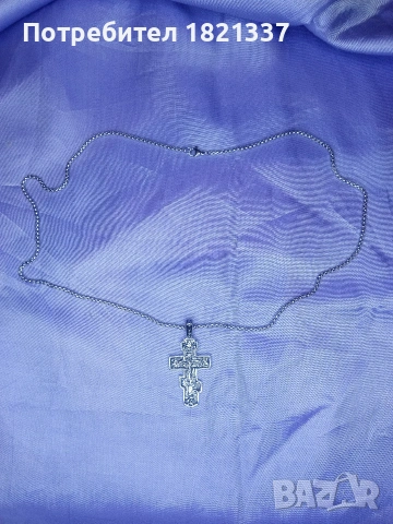 Кръст, снимка 5 - Колиета, медальони, синджири - 53397301