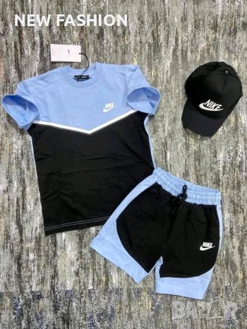 Детски Памучни Комплекти -3 части NIKE , снимка 1 - Детски комплекти - 46075643