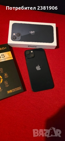 iPhone 13 Midnight 128GB 70% battery ПЪЛЕН КОМПЛЕКТ!, 450 лв , снимка 7 - Apple iPhone - 52837642