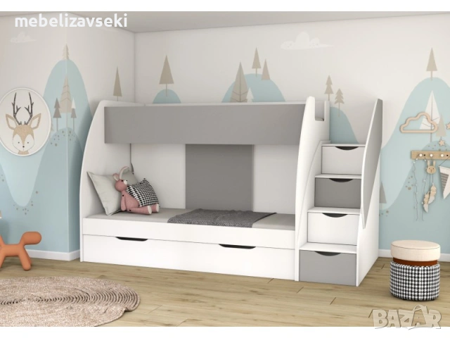 Ново! Двуетажно легло MARCINEK + 2 матрака, снимка 3 - Спални и легла - 53807433