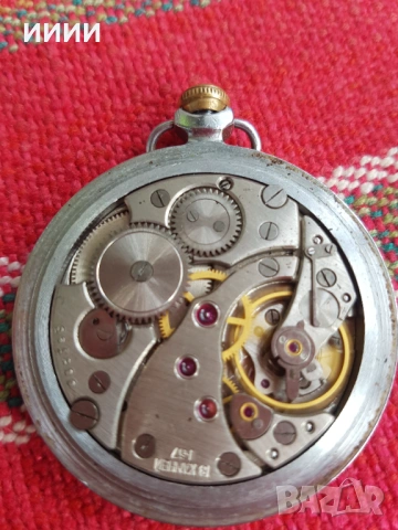 Джобен часовник Молния , снимка 5 - Антикварни и старинни предмети - 53634358