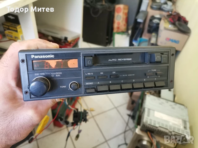 Оригинален касетофон Panasonic за Голф 3, снимка 6 - Аудиосистеми - 50746500