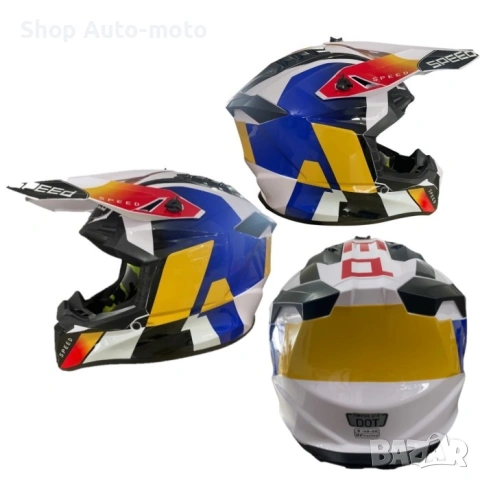 Кросова каска Automat, Ендуро каска, За мотор, Атв, Велосипед, XS, S и M