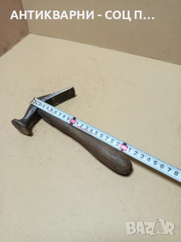 Старо Немско Кожарско Чукче Чук 0.400кг Номер 1., снимка 13 - Антикварни и старинни предмети - 49776874