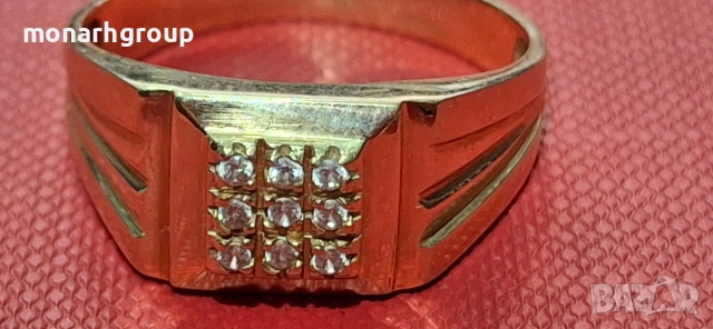 Златен пръстен , снимка 6 - Пръстени - 52870089