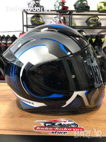 Мото Каска за мотор SHOEI NXR TC-2 M 57-58 см,тъмен визьор,като нова, снимка 2 - Аксесоари и консумативи - 46724108