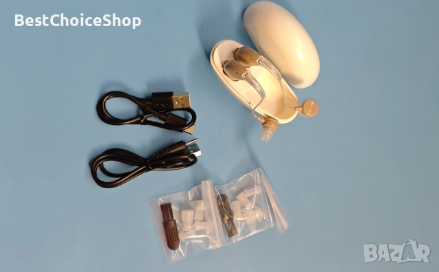 слухови апарати за възрастни хора с функция за намаляване на шума и контрол на силата на звука, снимка 2 - Слухови апарати - 54019963