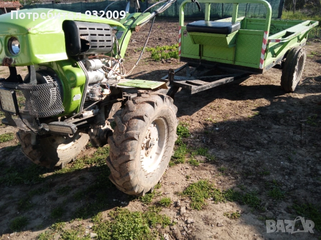 Мотоблок гардения 9.к.дизел ръчно и стартерно запалване , снимка 2 - Други - 54170625